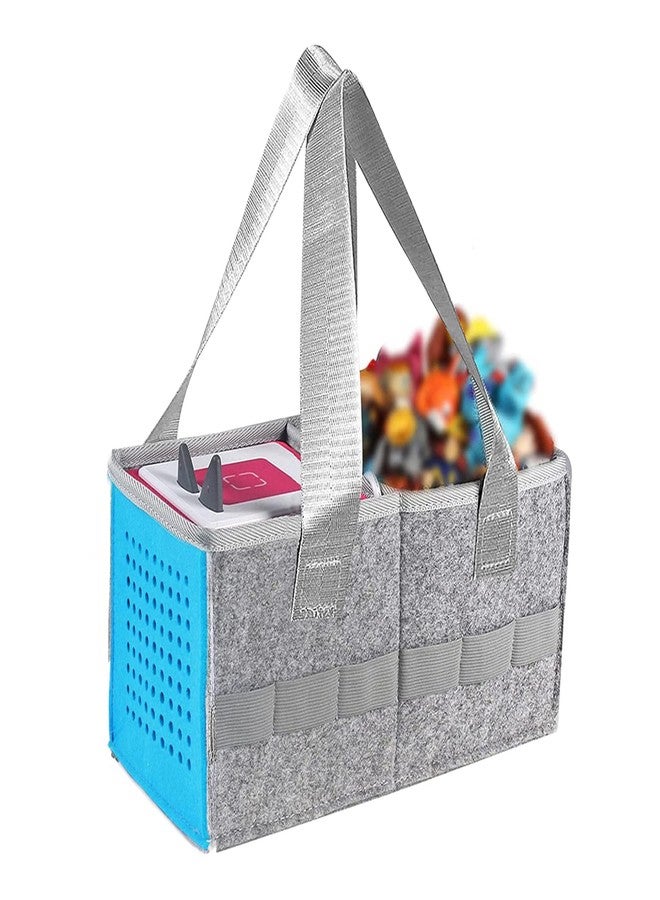 Hounyoln Carry Bag for Toniebox Audio Player Starter Set,Felt Organizer Case for Tonie 2 Starter Set Storage Bag - Image 1